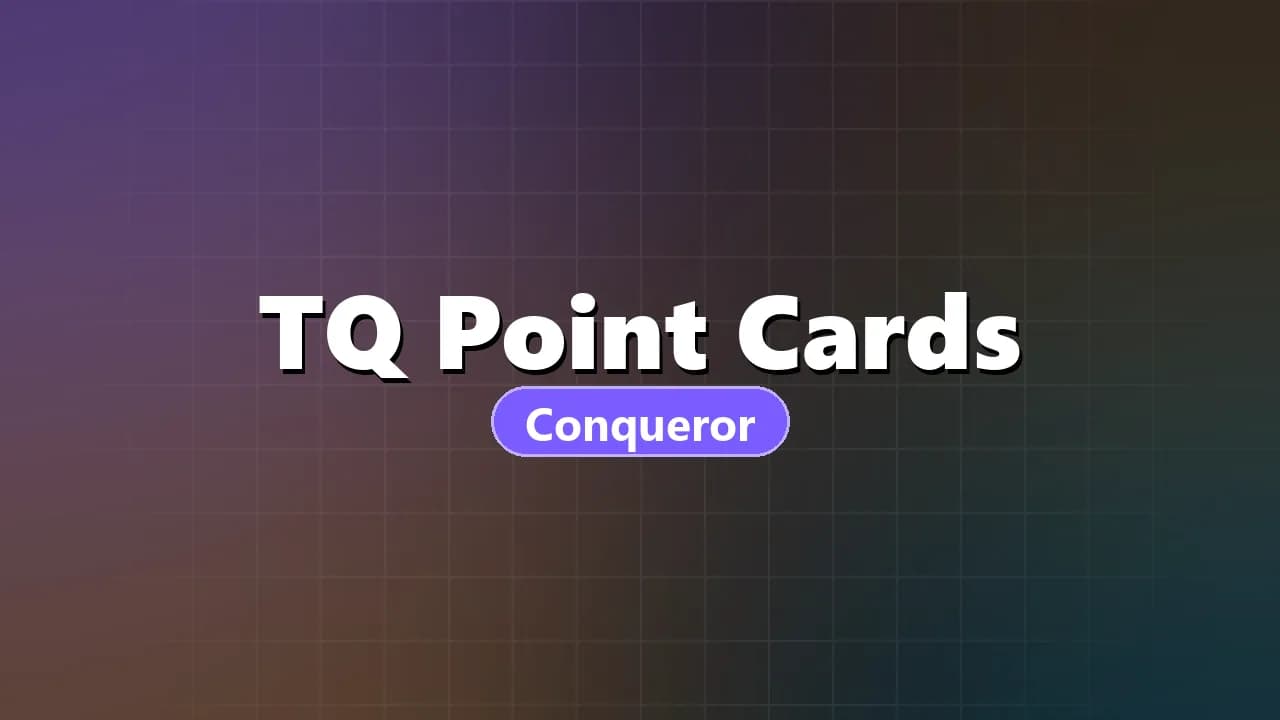 TQ Point Cards (Conqueror)