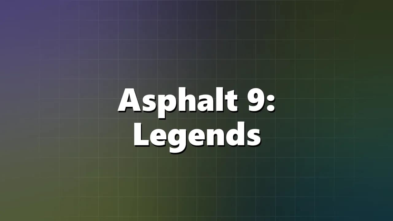 Asphalt 9: Legends