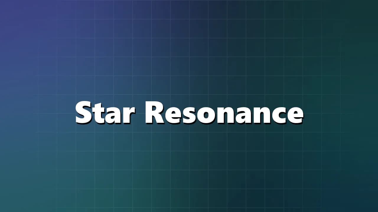 Star Resonance