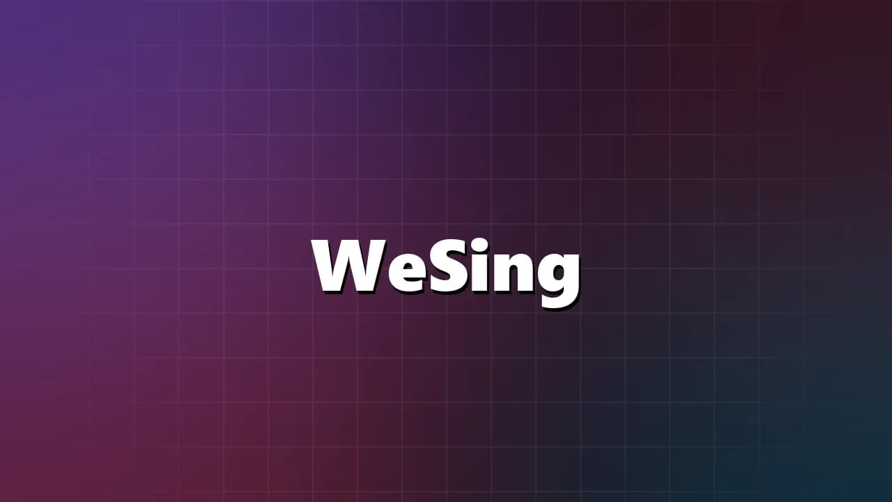 WeSing