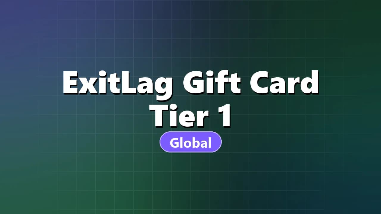 ExitLag Gift Card Tier 1 (Global)
