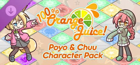 100% Orange Juice - Poyo & Chuu Character Pack